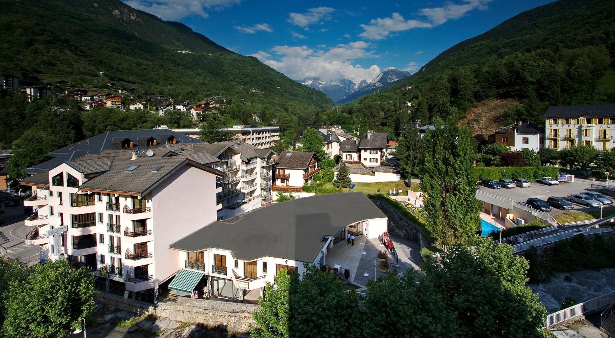 Hotel Amelie Brides-les-Bains Exterior foto
